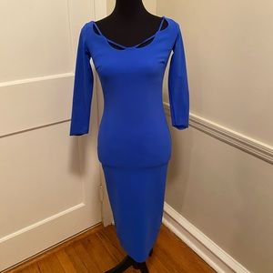 Chiara Boni blue dress, size 4